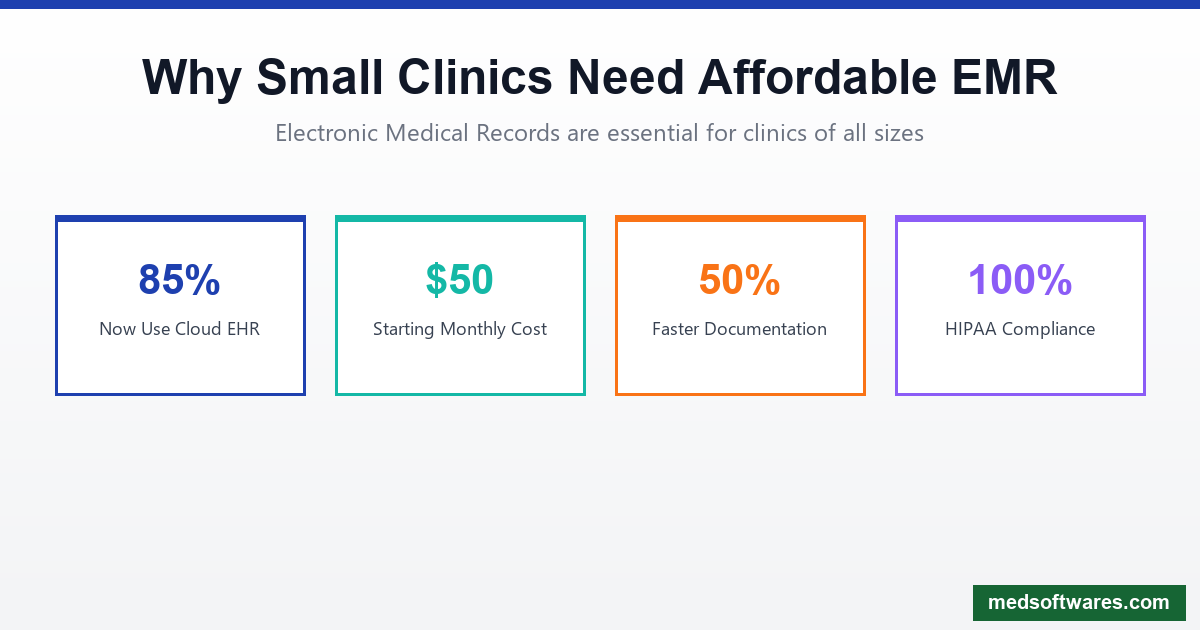 EMR Statistics for Small Clinics