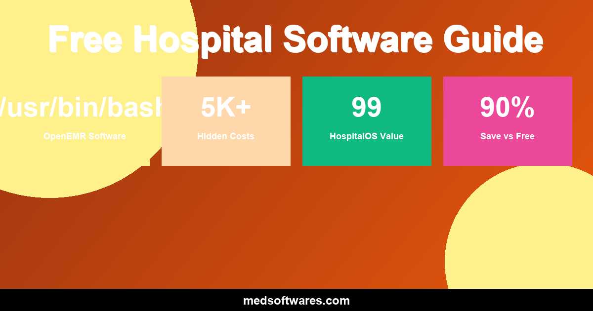 Free Hospital Software Guide