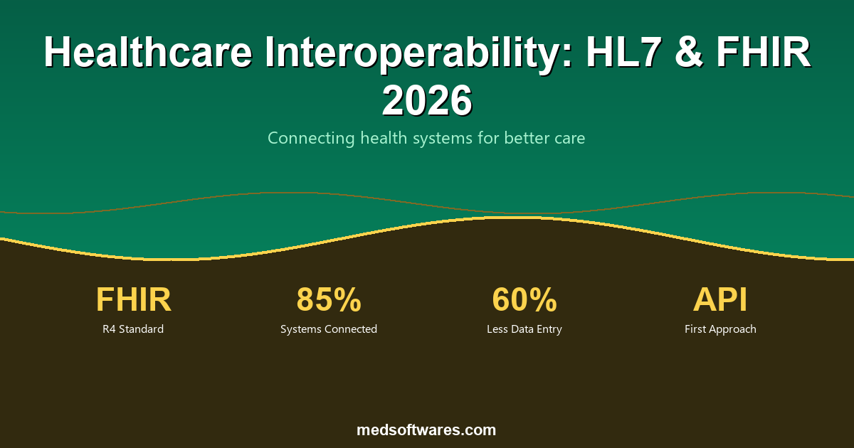 Healthcare Interoperability HL7 & FHIR Guide 2026 — Standards, APIs, and compliance for health data exchange
