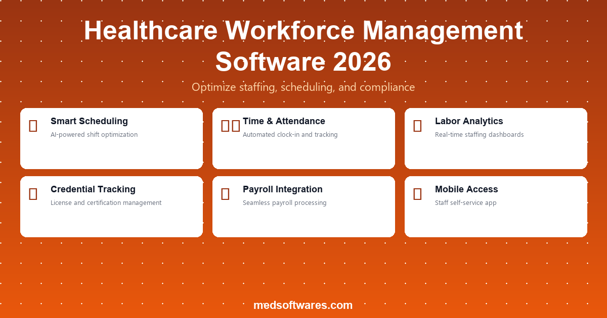 Healthcare Workforce Management Software 2026