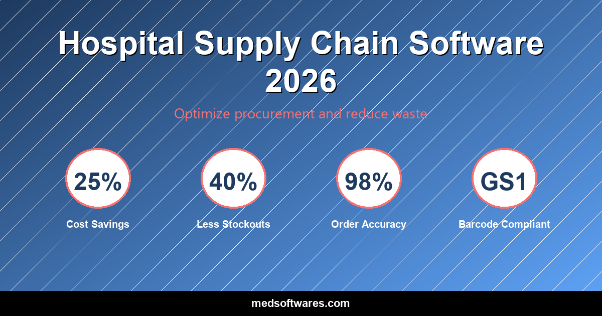 Hospital Supply Chain Management Software 2026
