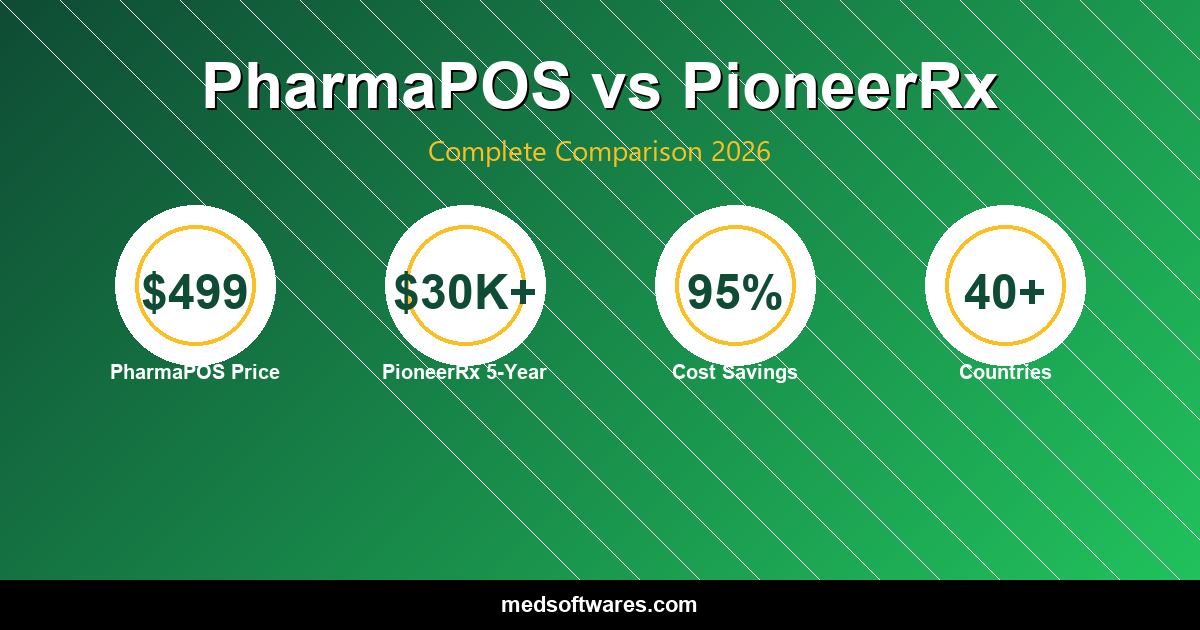 PharmaPOS vs PioneerRx Comparison