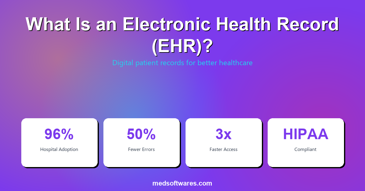 What Is an Electronic Health Record
