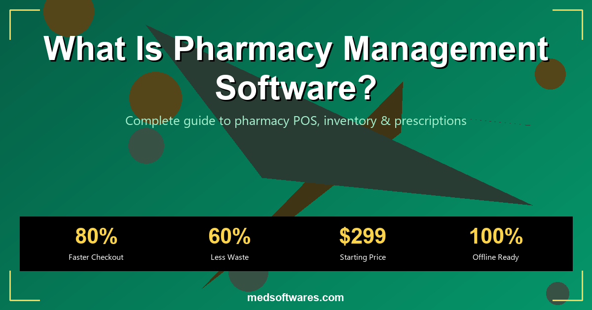 What Is Pharmacy Management Software